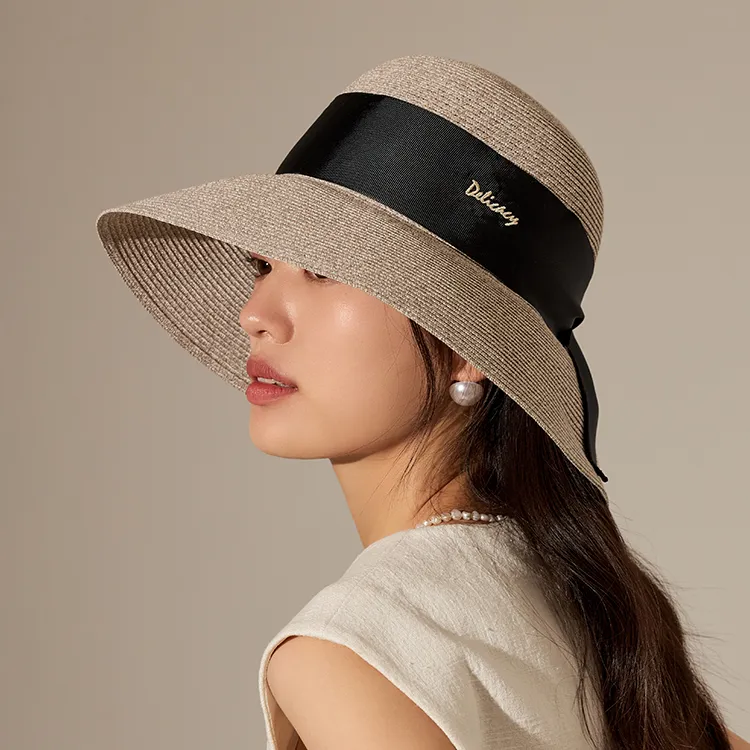 SIGGI STUDIOS Cellulose Material Sun Protection Hats Women's-11