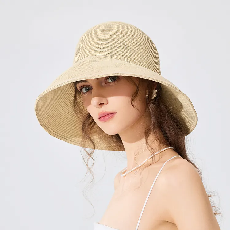 Fancet Studios Cellulose Material Bucket Hats Women's-4