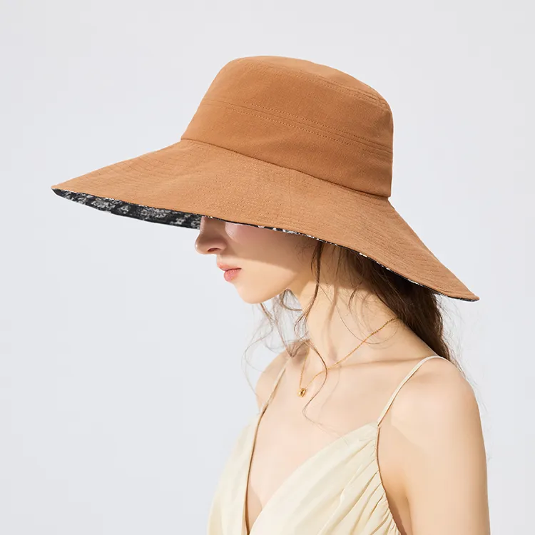 Fancet Studios 100% Cotton Sun Protection Hats Women's-10