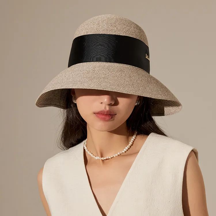 SIGGI STUDIOS Cellulose Material Sun Protection Hats Women's-13