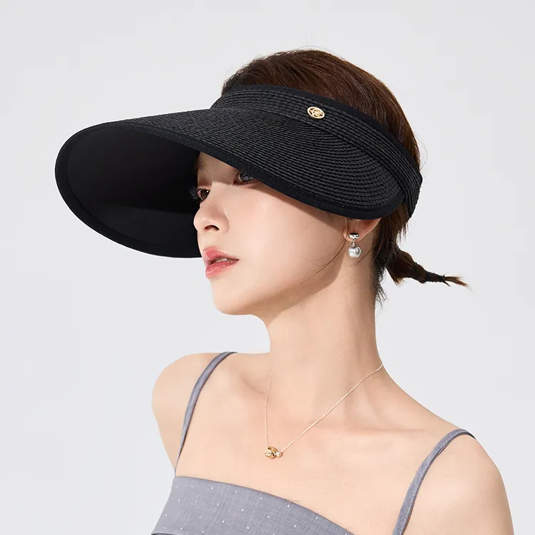 Fancet Studios Cellulose Material Sun Protection Hats Women's-2