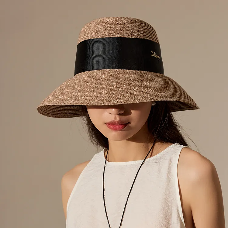 SIGGI STUDIOS Cellulose Material Sun Protection Hats Women's-6