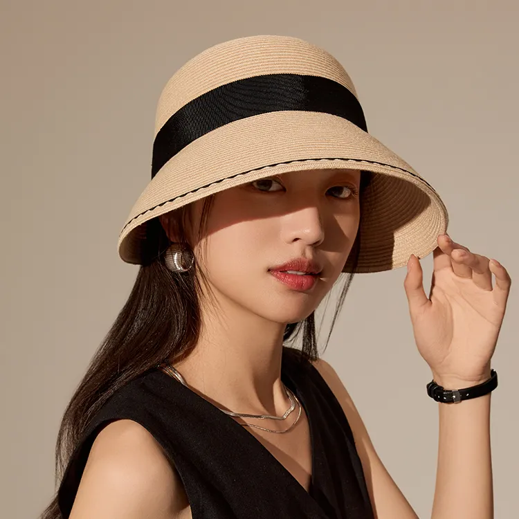 SIGGI STUDIOS Linen Sun Protection Hats Women's-3