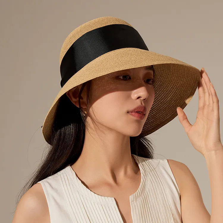 SIGGI STUDIOS Cellulose Material Sun Protection Hats Women's-3