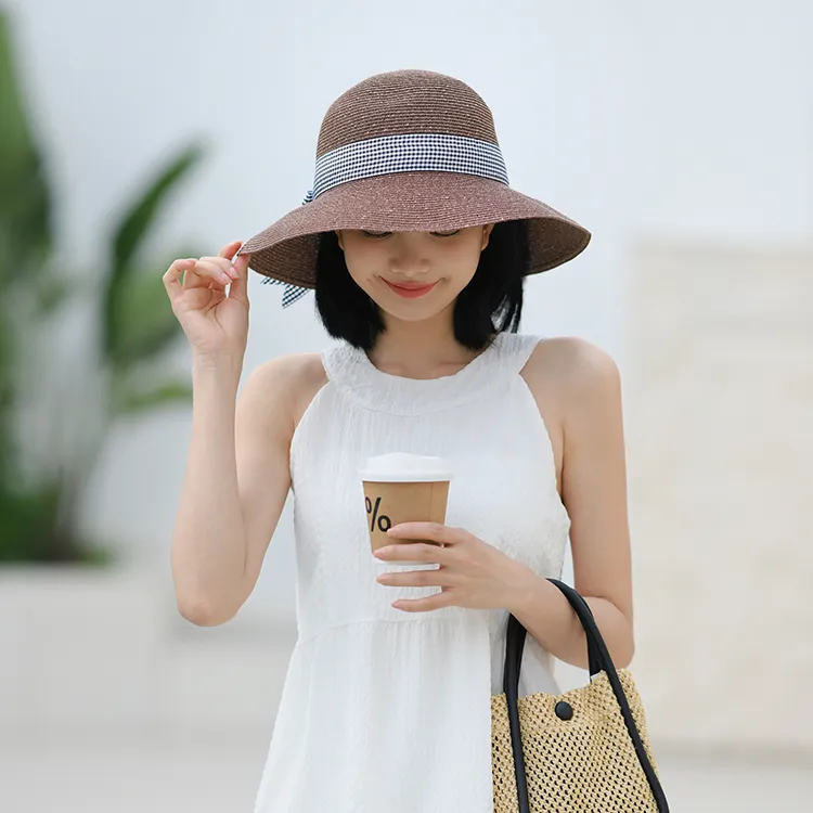Fancet Studios Cellulose Fiber Sun Protection Hats Women's-4