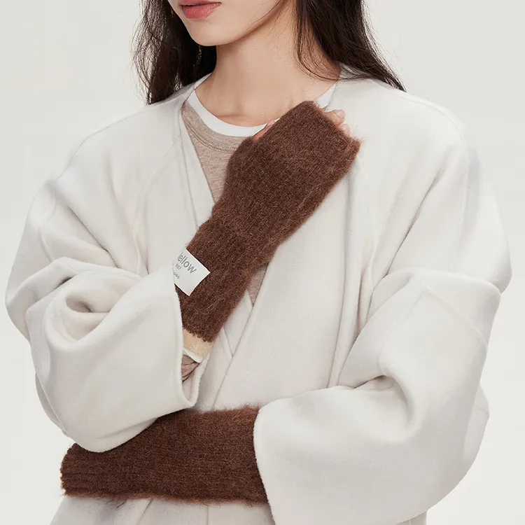Fancet Studios Alpaca Knit Gloves Women's-6