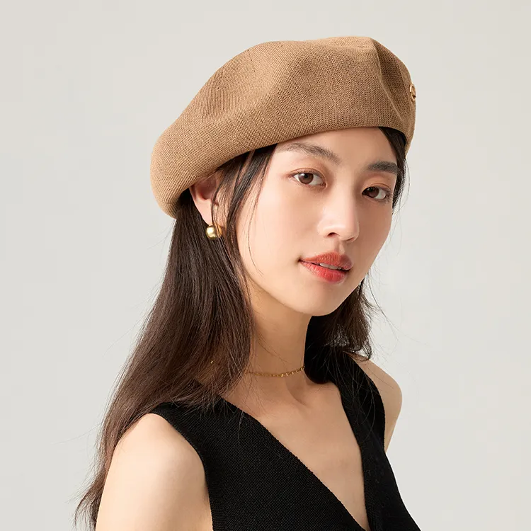 SIGGI STUDIOS Polyester Berets Women's-10