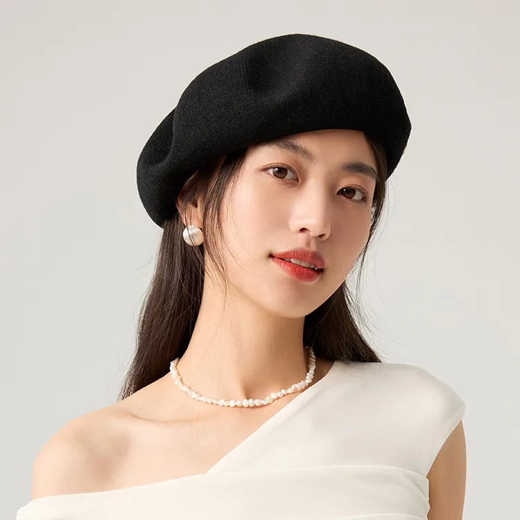 SIGGI STUDIOS Polyester Berets Women's-13