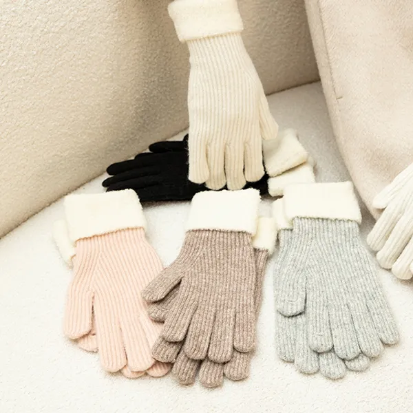 Fancet Studios Knit Gloves Women's-8