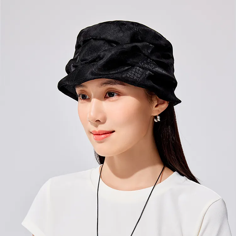 SIGGI STUDIOS Mulberry Silk Bucket Hats Women's-1