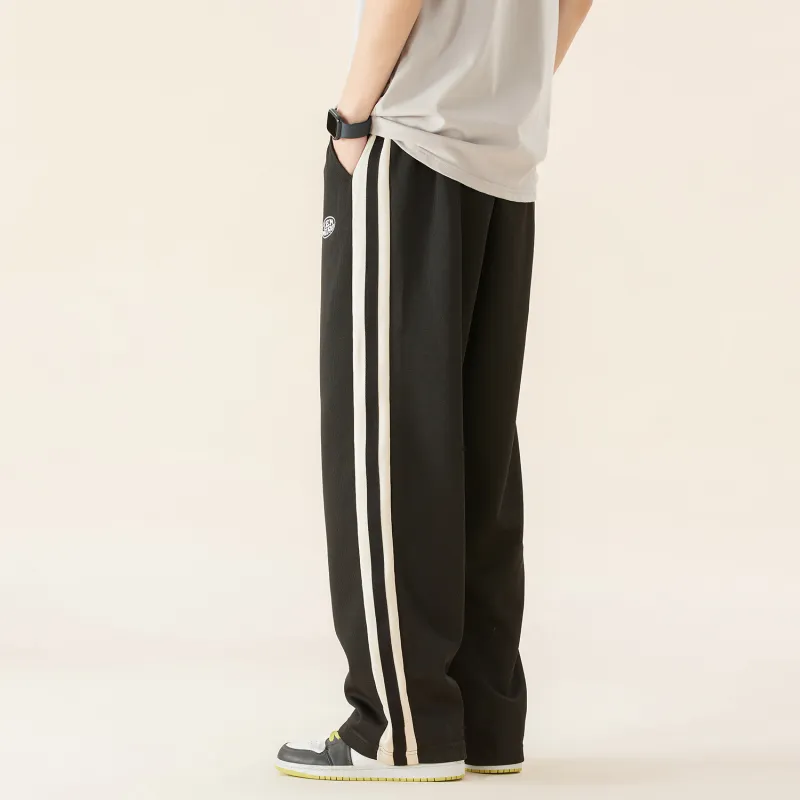 TEN MIRO Casual Pants Unisex Black-4
