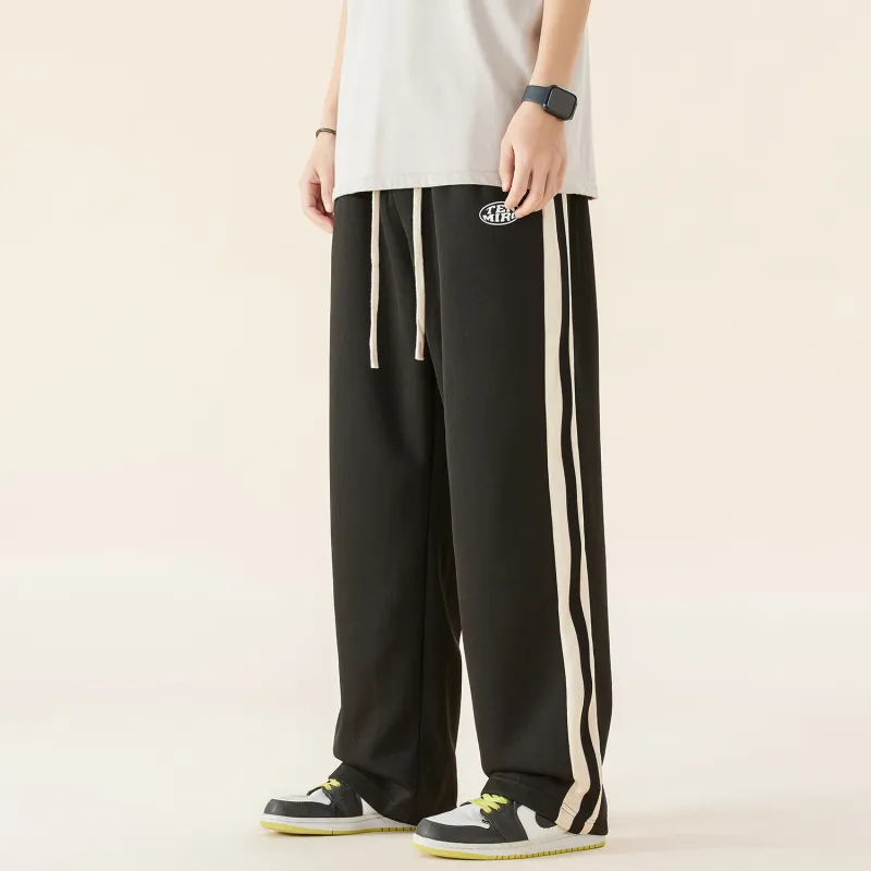 TEN MIRO Casual Pants Unisex Black-2