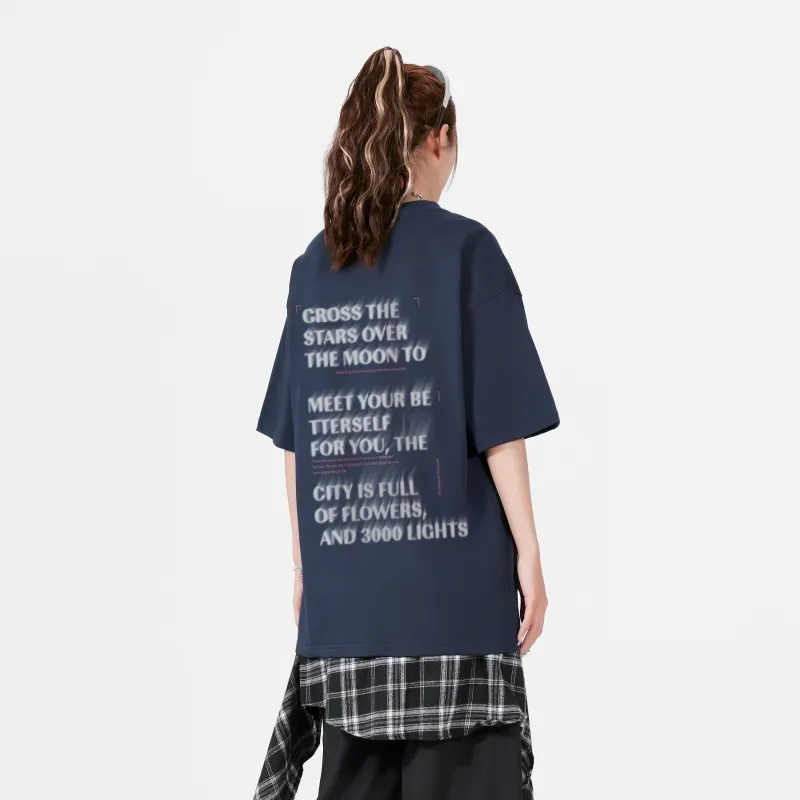 TEN MIRO T-Shirt Unisex Navy Blue-2