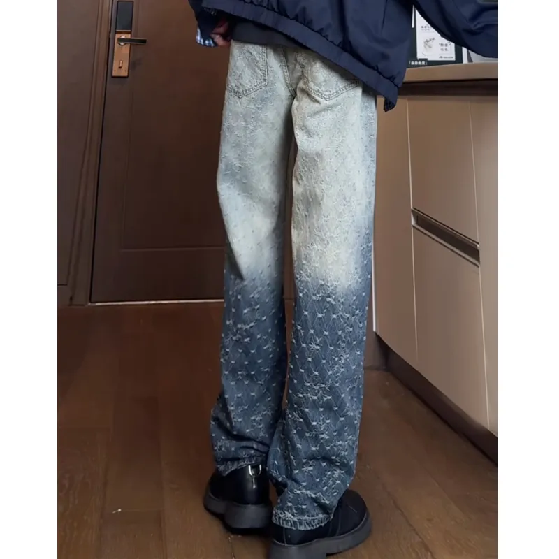 TEN MIRO Jeans Unisex Vintage Blue-6