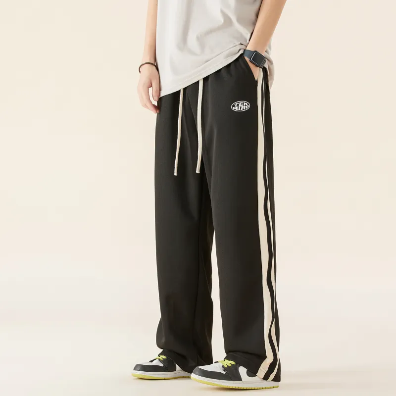 TEN MIRO Casual Pants Unisex Black-3