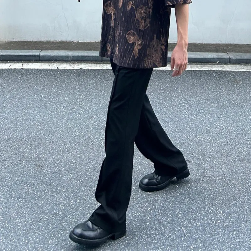 TEN MIRO Casual Pants Unisex Black-5