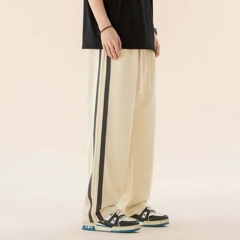 TEN MIRO Casual Pants Unisex Khaki-5