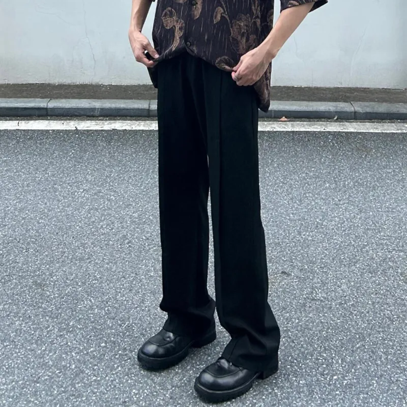 TEN MIRO Casual Pants Unisex Black-4