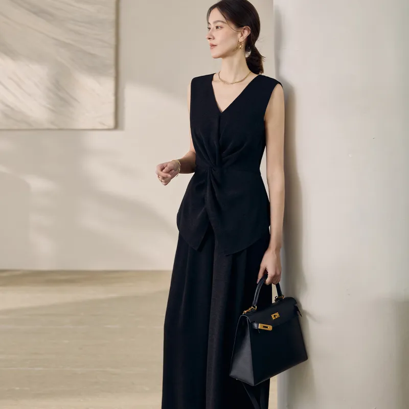 ROEYSHOUSE Casual Suit Women's Black-4