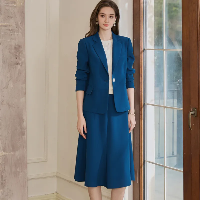 ROEYSHOUSE Skirt Set Women's Blue-6