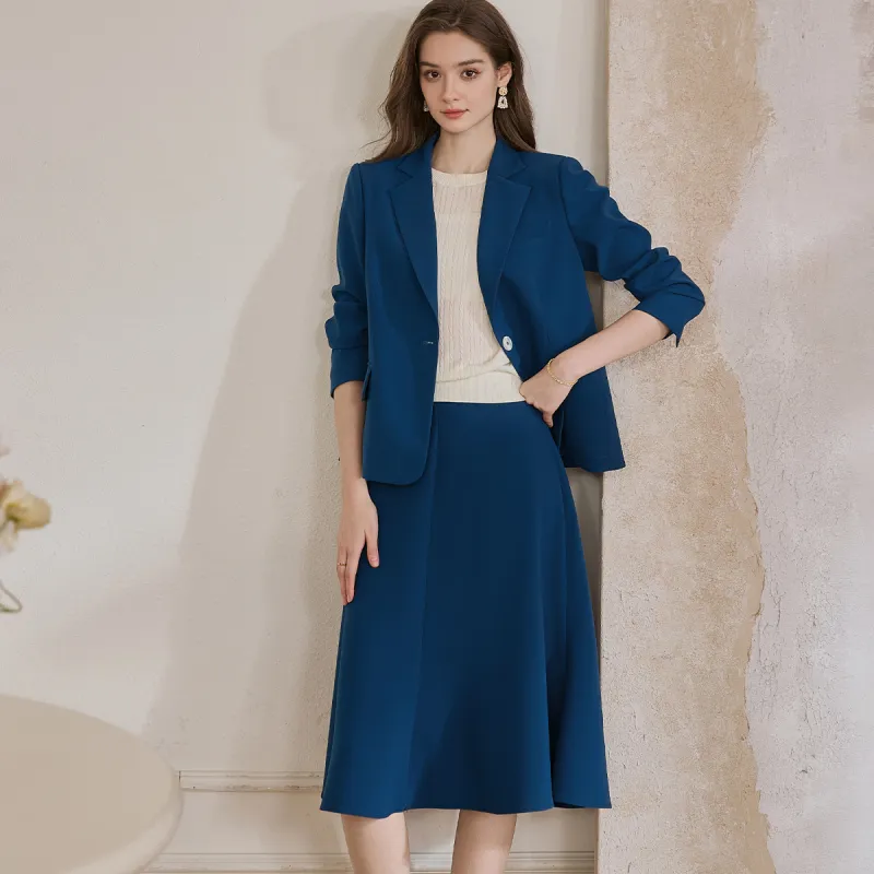 ROEYSHOUSE Skirt Set Women's Blue-5