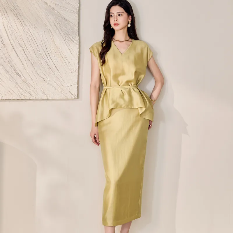ROEYSHOUSE Two Piece Skirt Sets Women's-5