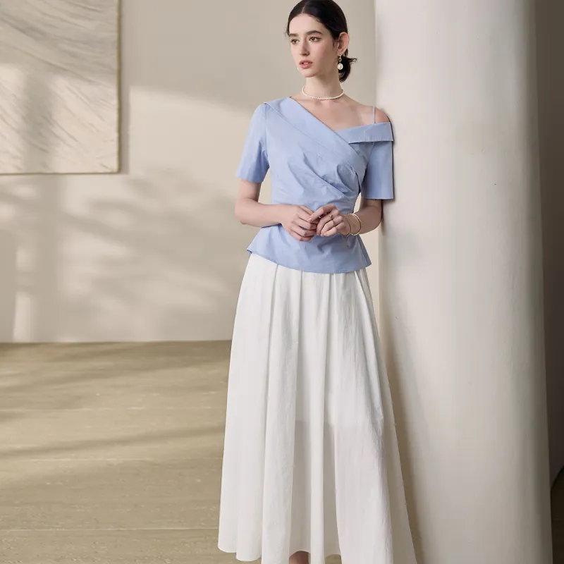 ROEYSHOUSE Casual Long Skirt Women's-4