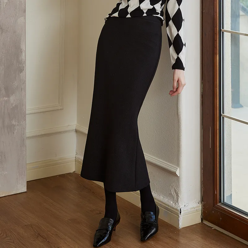 ROEYSHOUSE Knit Long Skirts Women's-2
