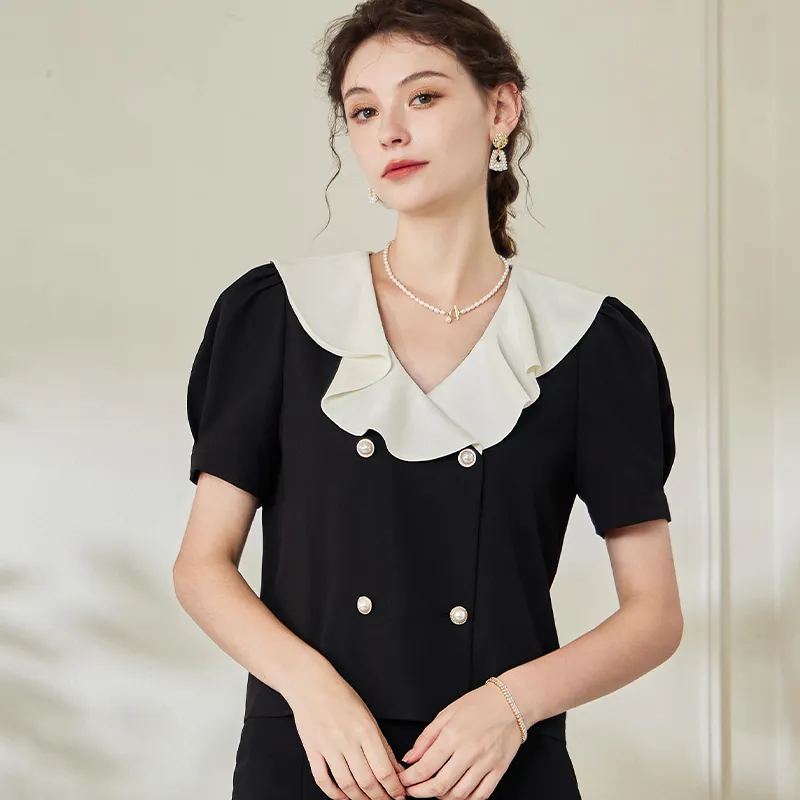 ROEYSHOUSE Shirts Women's Black-3