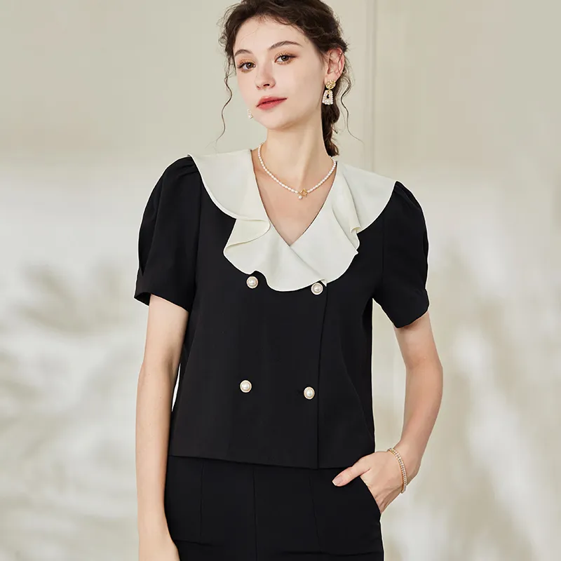 ROEYSHOUSE Shirts Women's Black-2