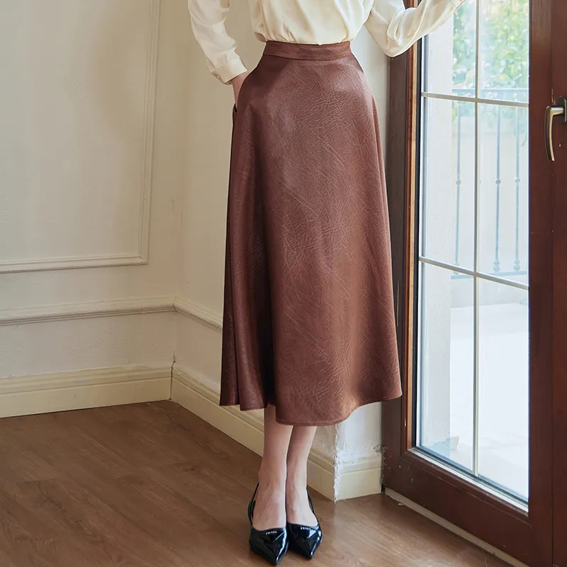 ROEYSHOUSE Casual Long Skirts Women's-7