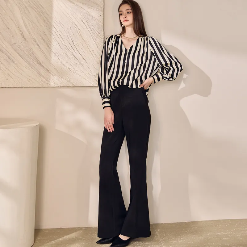 ROEYSHOUSE Casual Pants Women's Black-5