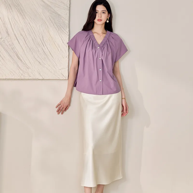 ROEYSHOUSE Casual Long Skirt Women's-4