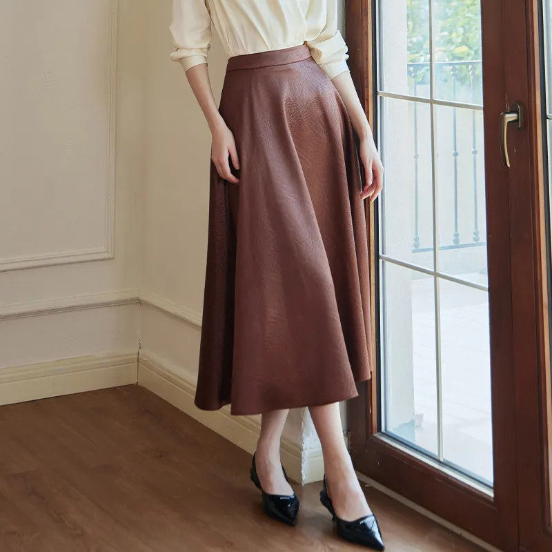 ROEYSHOUSE Casual Long Skirts Women's-6