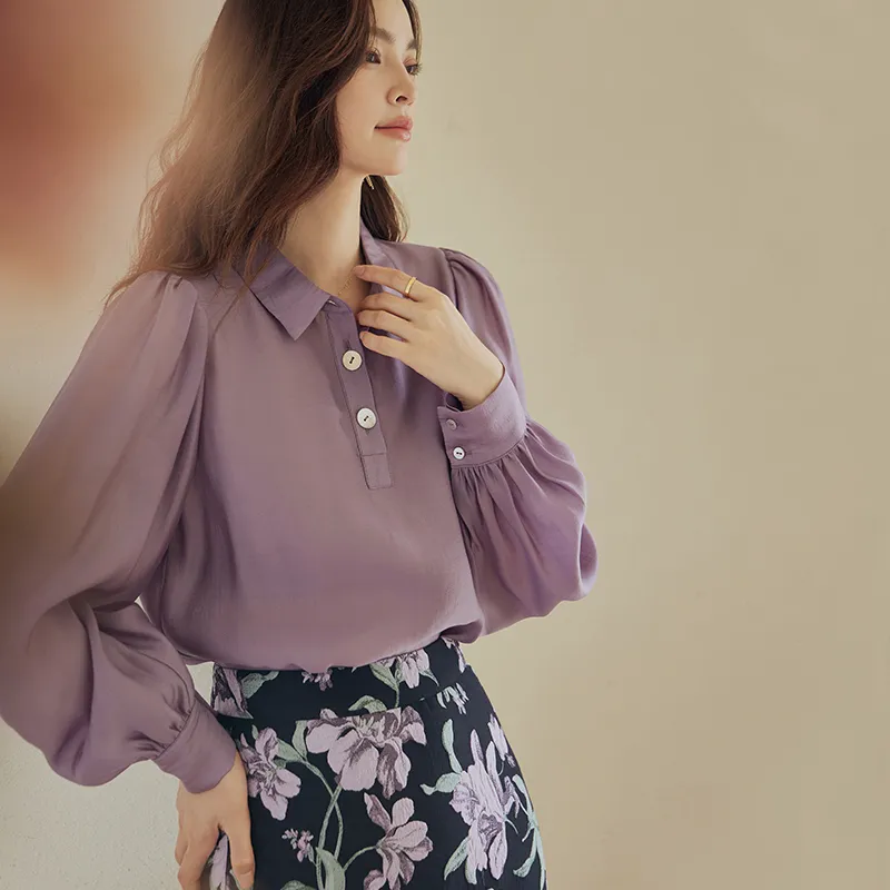 ROEYSHOUSE Shirt Women's Purple-1