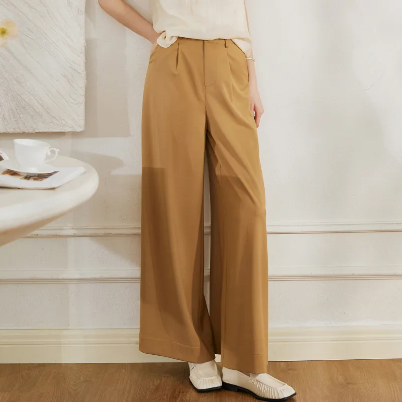 ROEYSHOUSE Casual Pants Women's Khaki-3