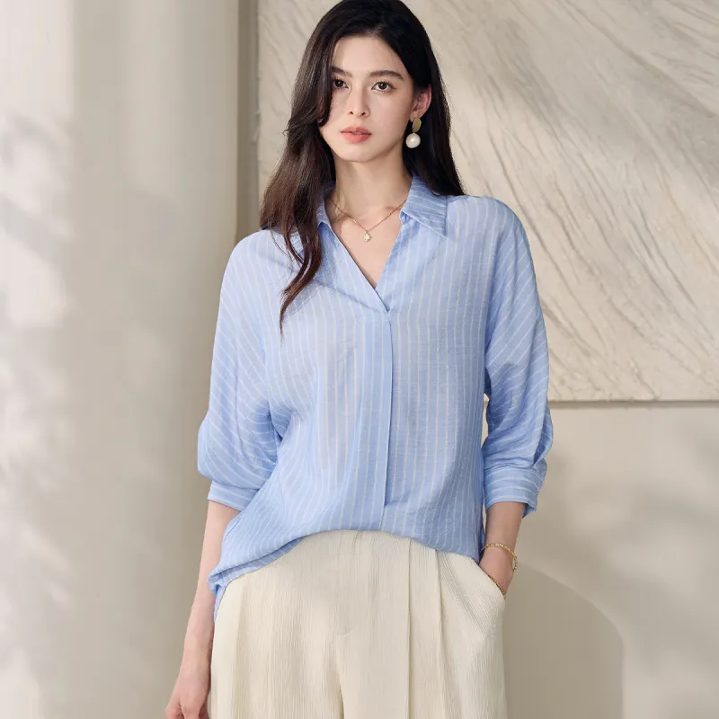 ROEYSHOUSE Shirts Women's Stripes-2