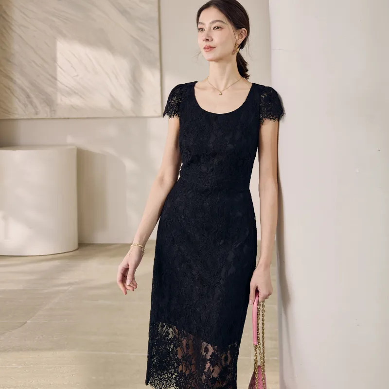 ROEYSHOUSE Short Sleeved Dress Women's-5