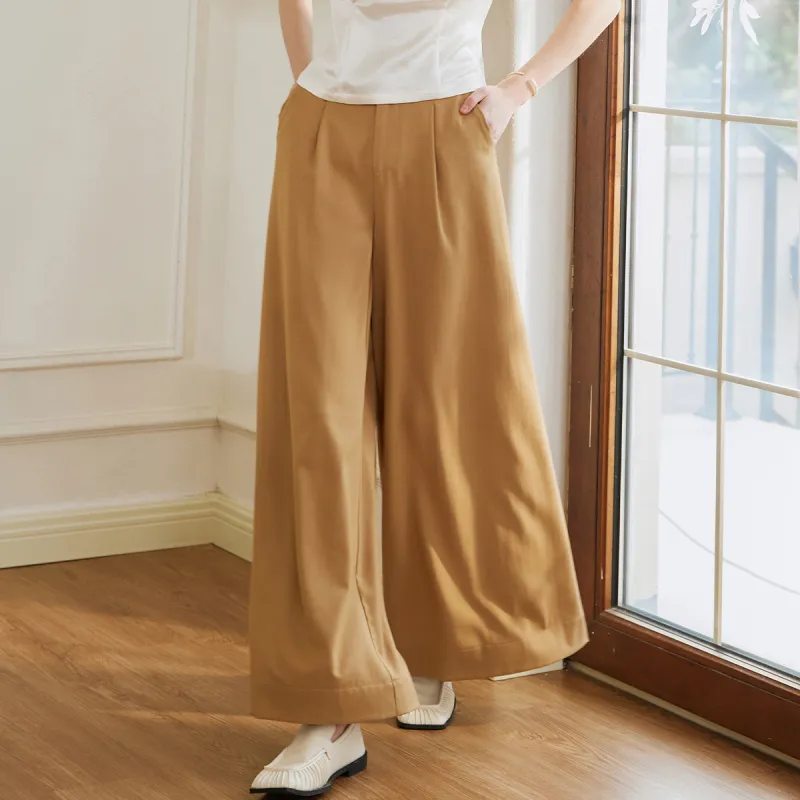 ROEYSHOUSE Casual Pants Women's Khaki-2