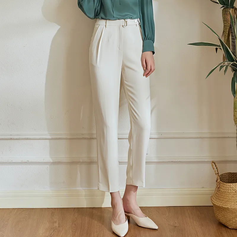 ROEYSHOUSE Suit Trouser Women's Beige-3