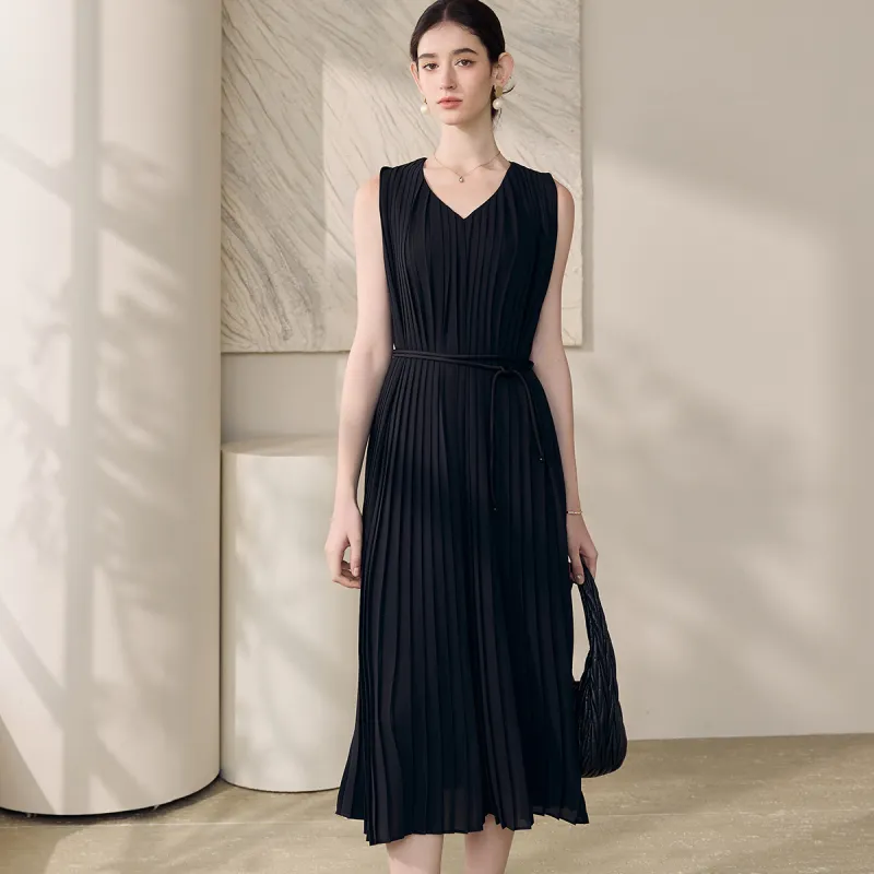 ROEYSHOUSE Sleeveless Dress Women's Black-3