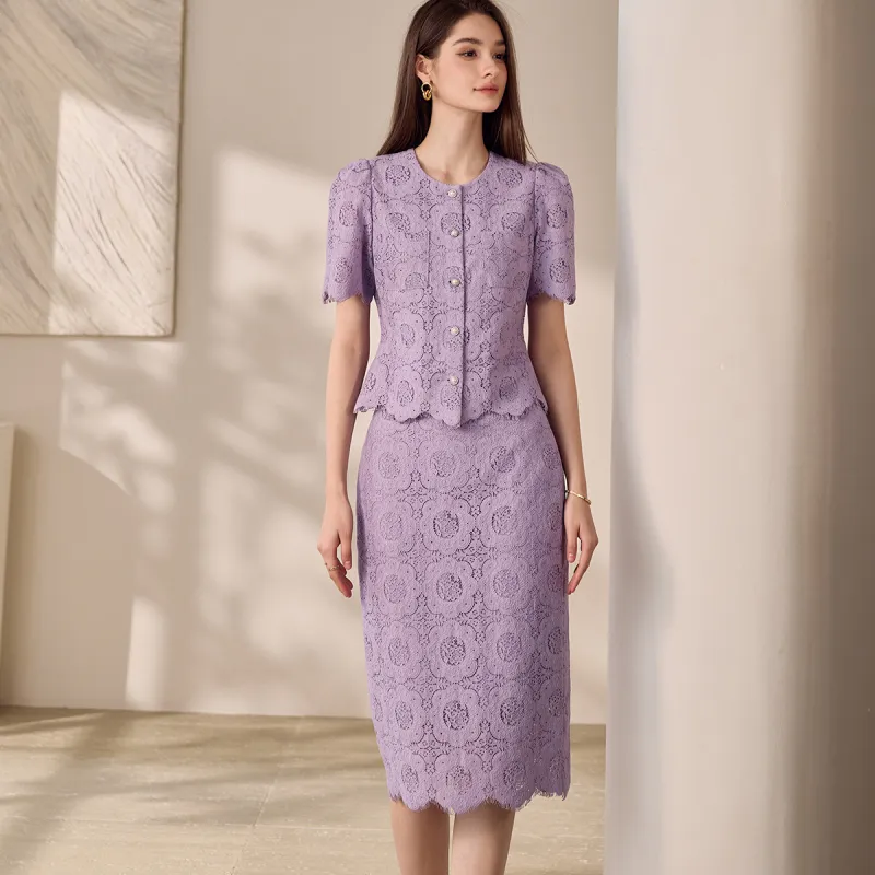ROEYSHOUSE Two Piece Skirt Sets Women's-6