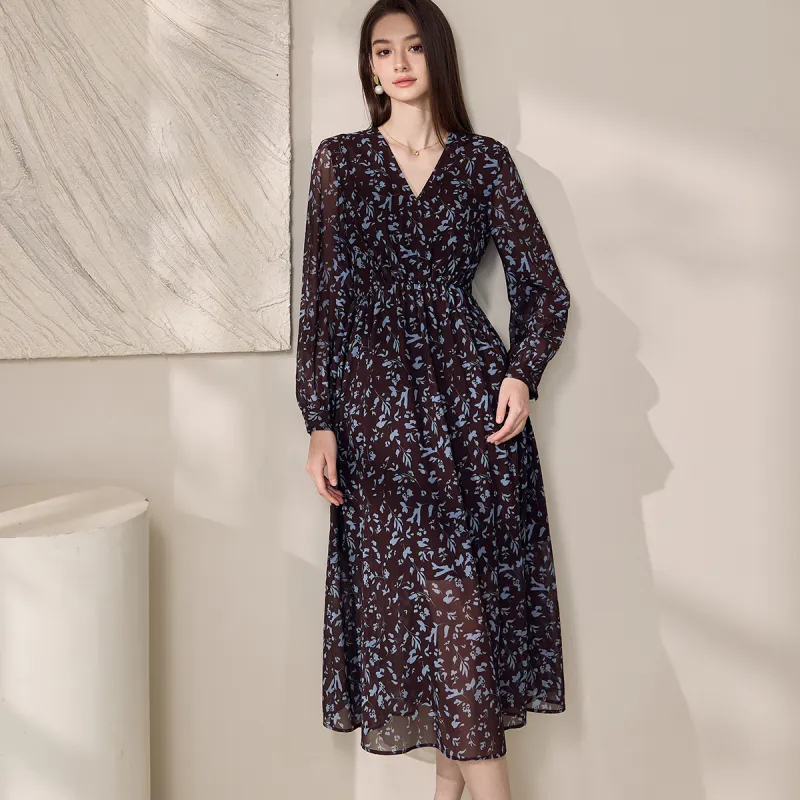 ROEYSHOUSE Long Sleeved Dresses Women's Multicolor-4