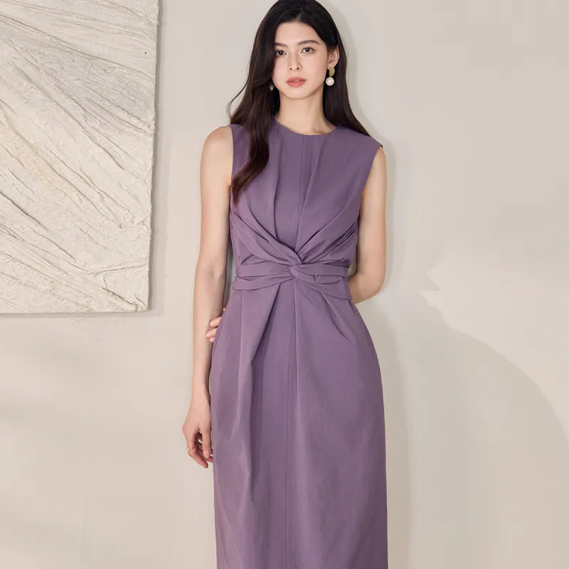 ROEYSHOUSE Sleeveless Dress Women's Purple-2