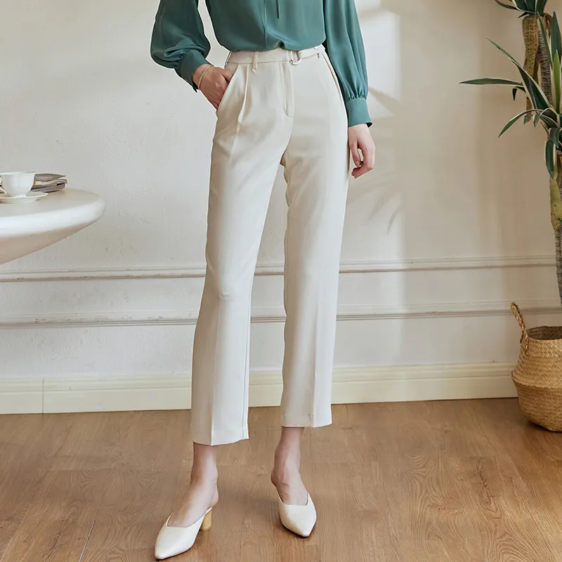ROEYSHOUSE Suit Trouser Women's Beige-2
