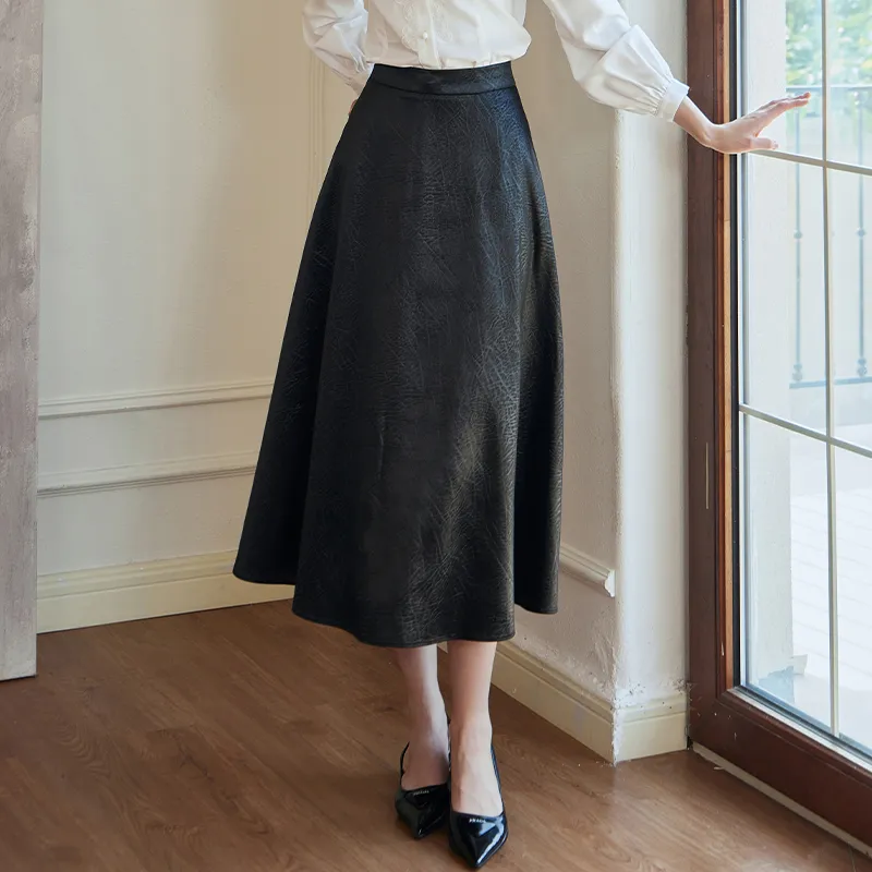 ROEYSHOUSE Casual Long Skirts Women's-2
