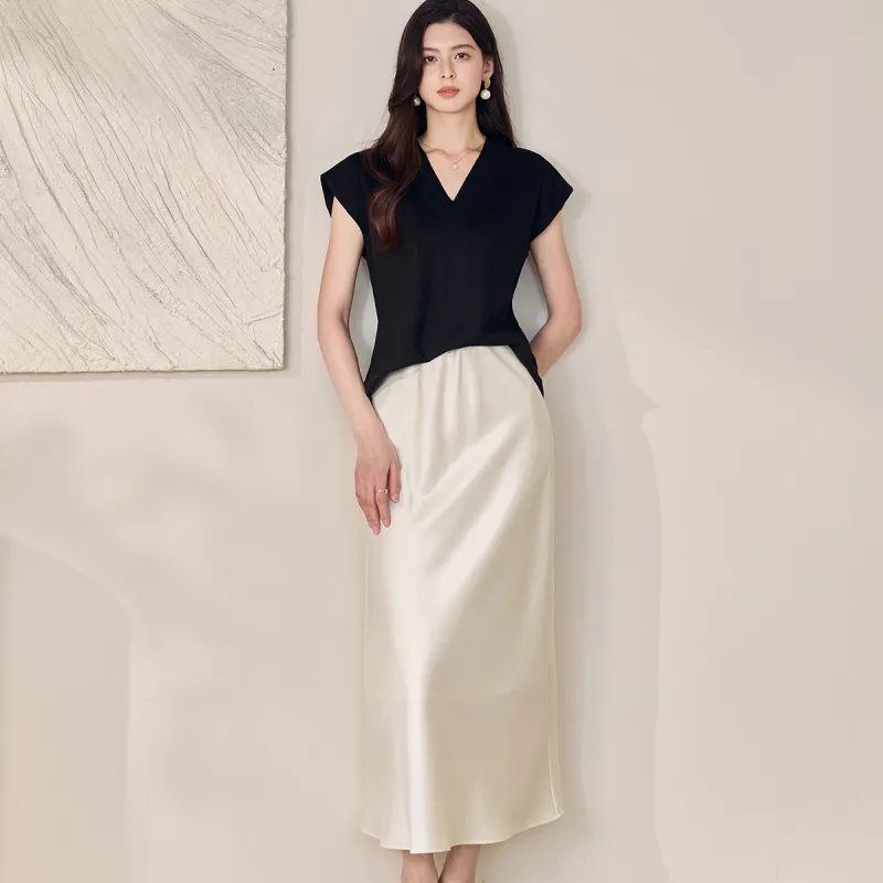 ROEYSHOUSE Casual Long Skirt Women's-3