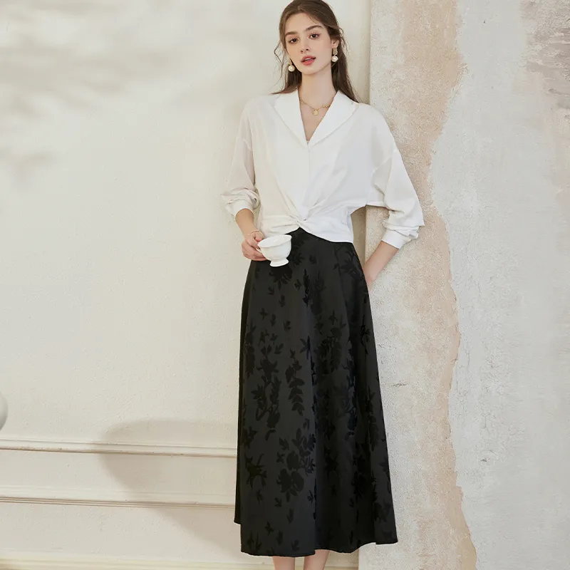 ROEYSHOUSE Two Piece Skirt Sets Women's-4