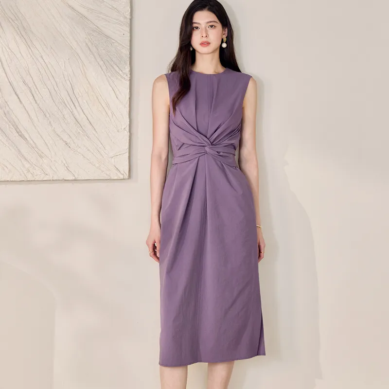 ROEYSHOUSE Sleeveless Dress Women's Purple-4