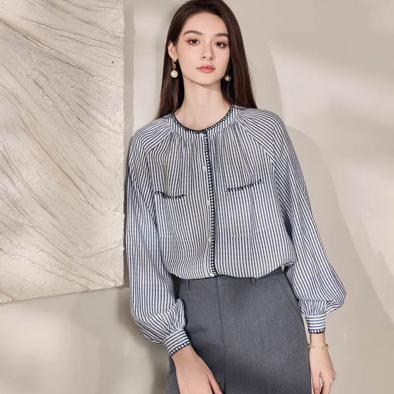 ROEYSHOUSE Shirt Women's Stripes-3